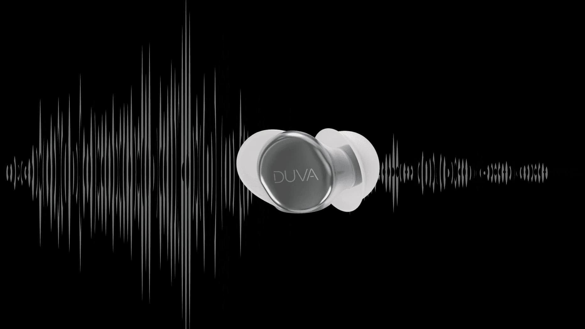 DUVA ONE earbud reducing surrounding noise