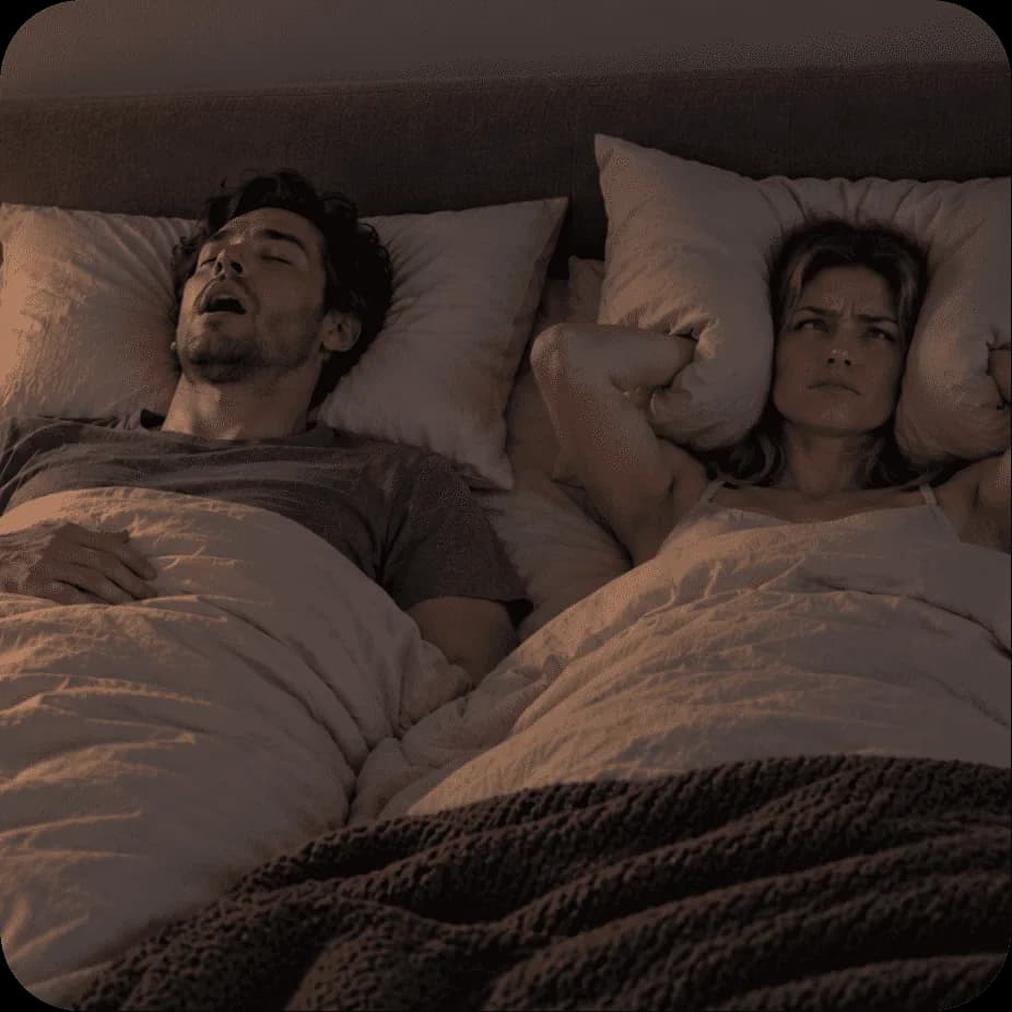 A snoring partner